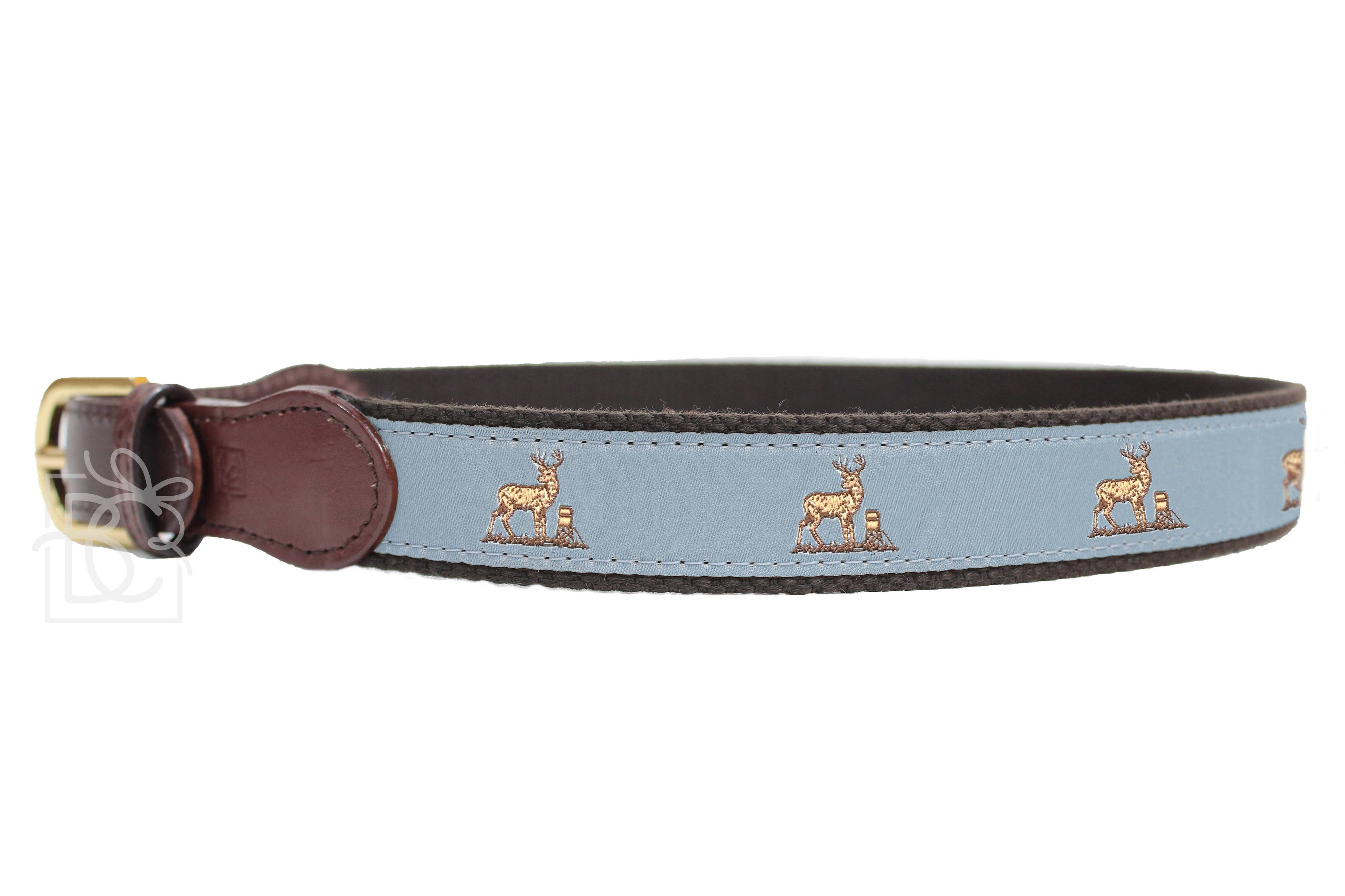 DUCK & DEER RIBBON BELTS
