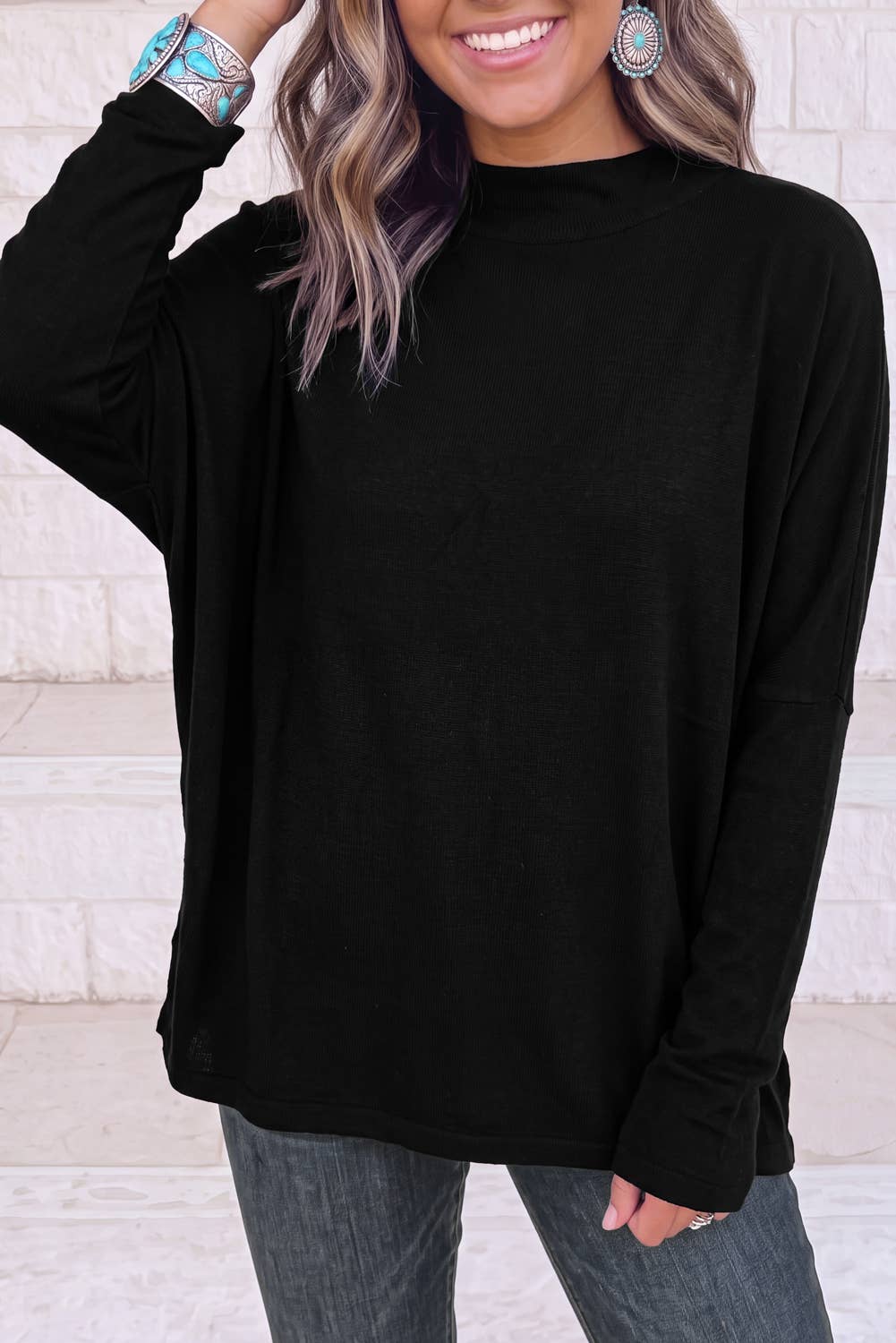 Softly Yours Mock neck