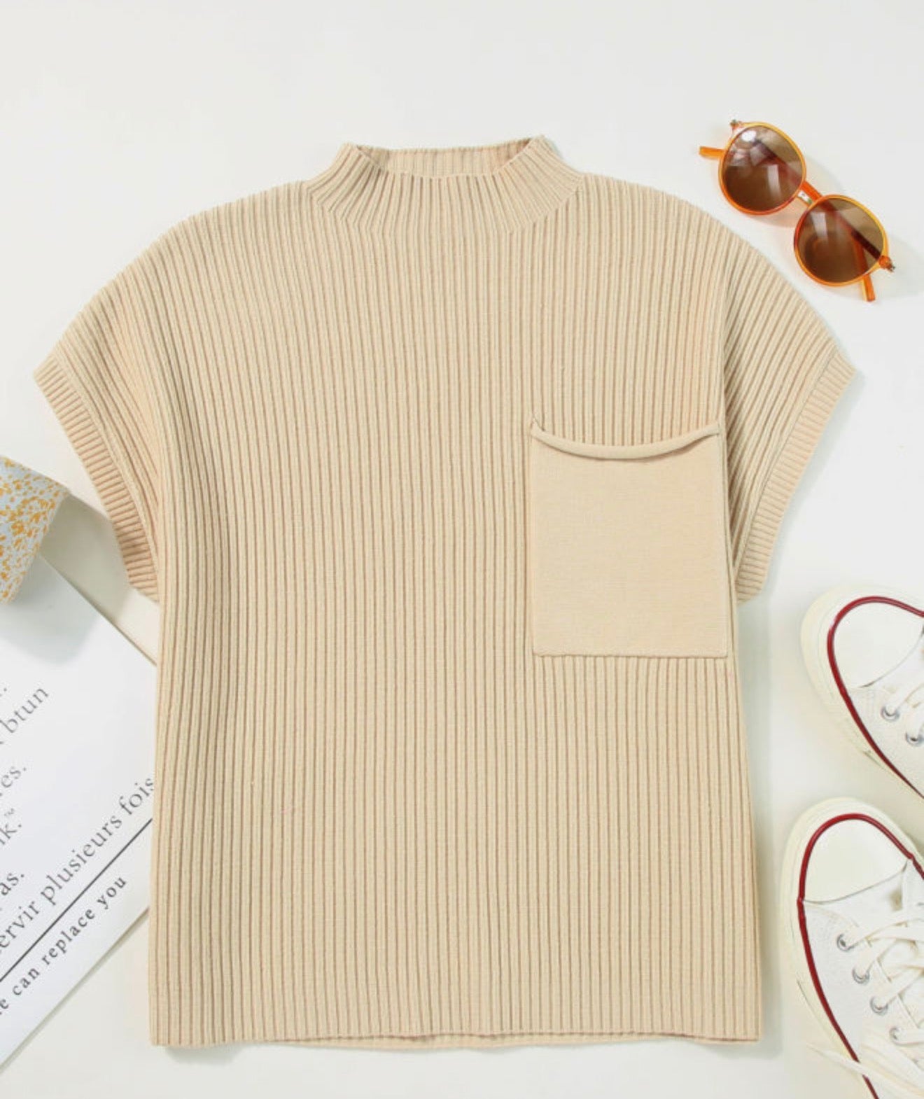Ribbed Knit Sweater