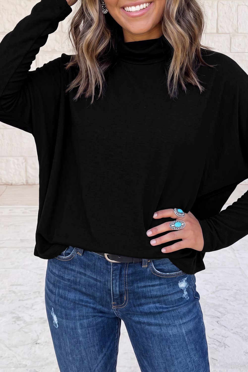 Softly Yours Mock neck