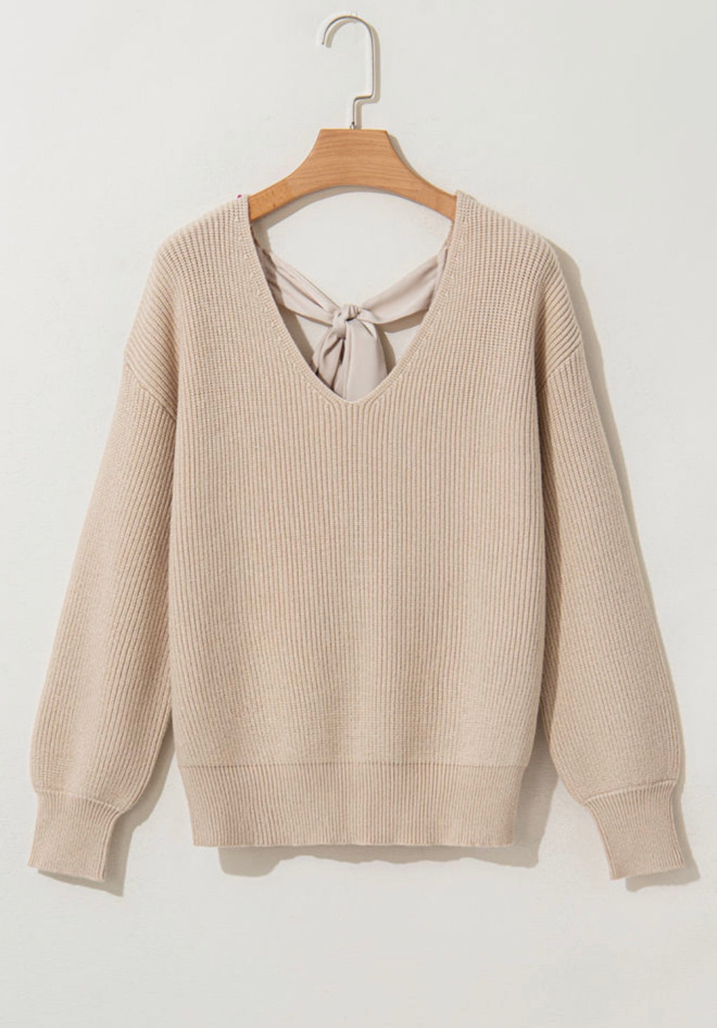 Knot Back Sweater