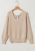 Knot Back Sweater