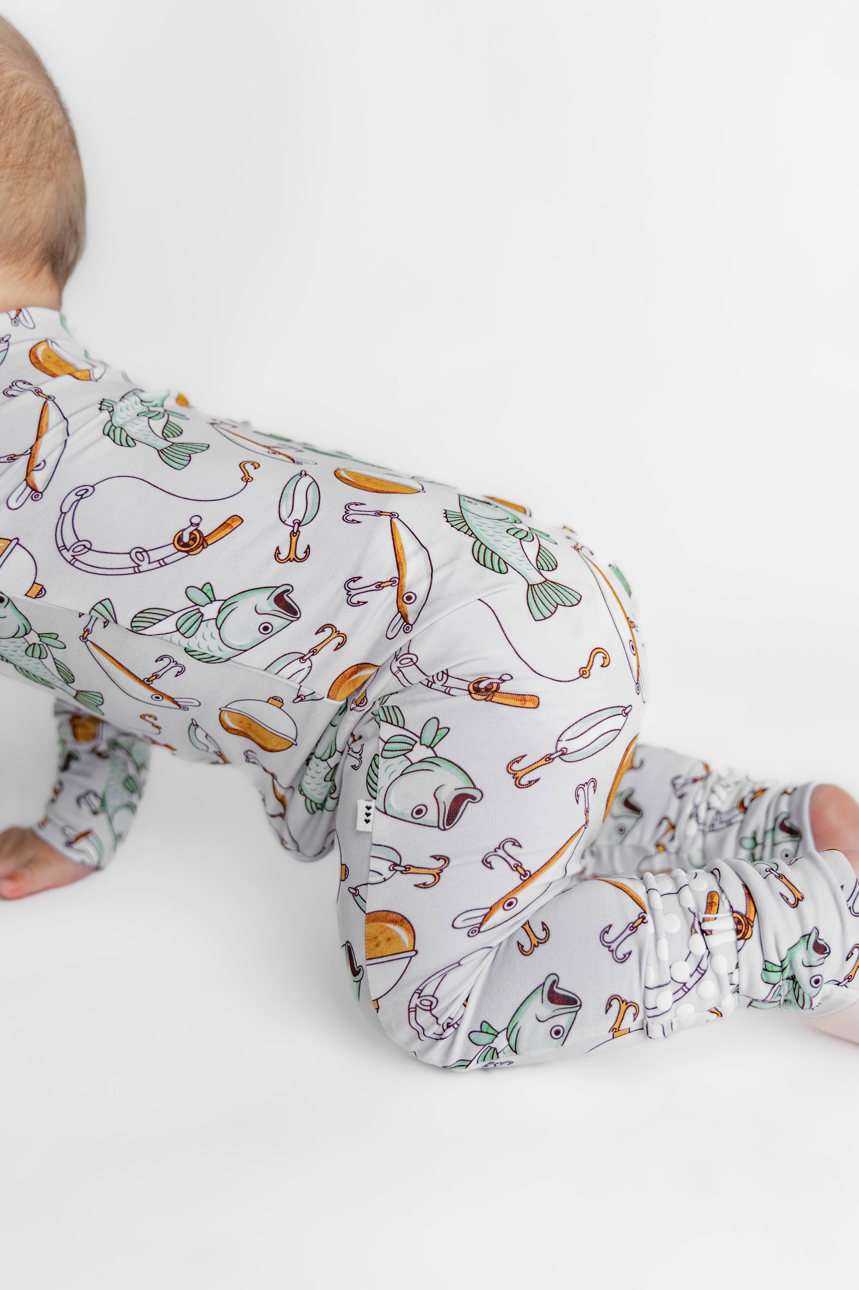 Finn Bamboo Convertible Zip Romper