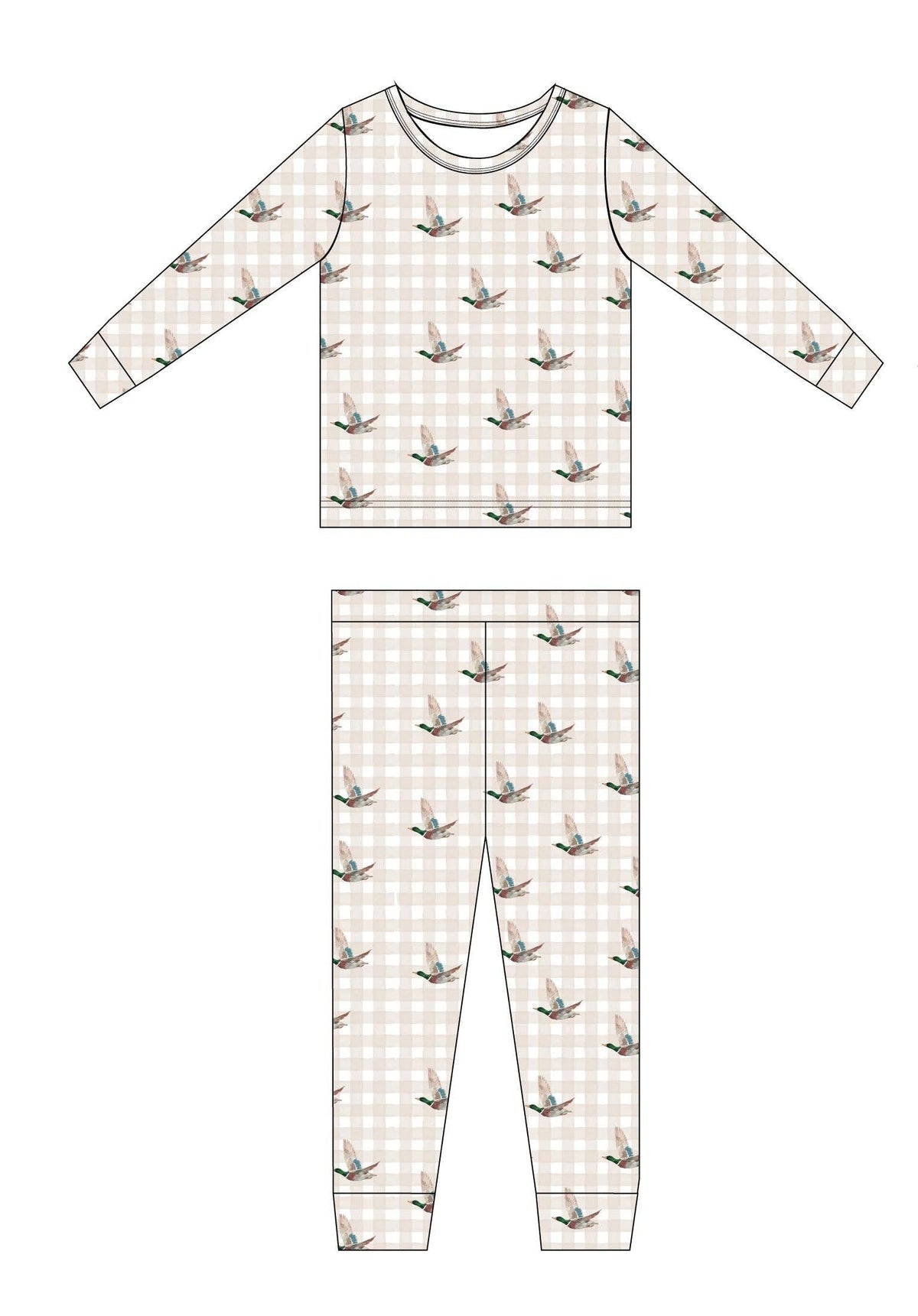 Mallard Marsh Pajama Set
