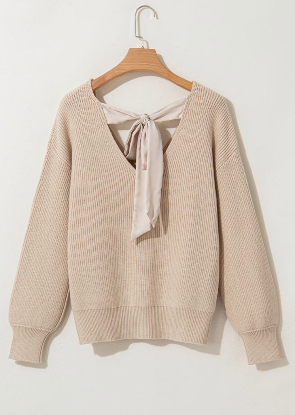 Knot Back Sweater