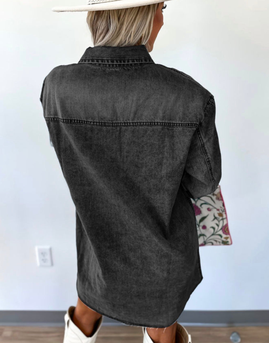 Denim Shirt Dress