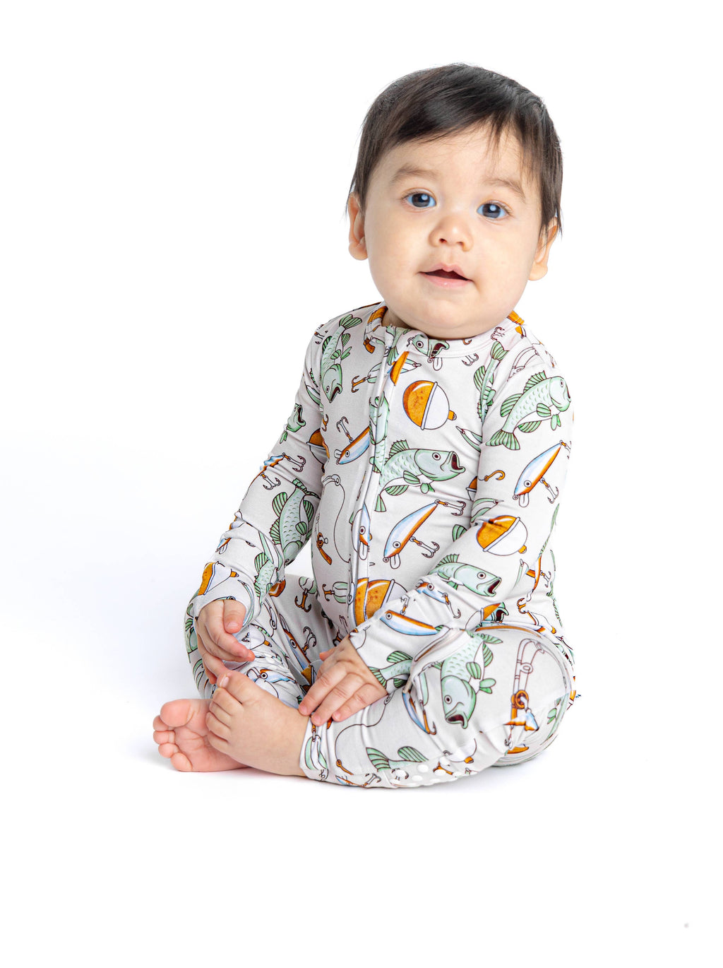 Finn Bamboo Convertible Zip Romper