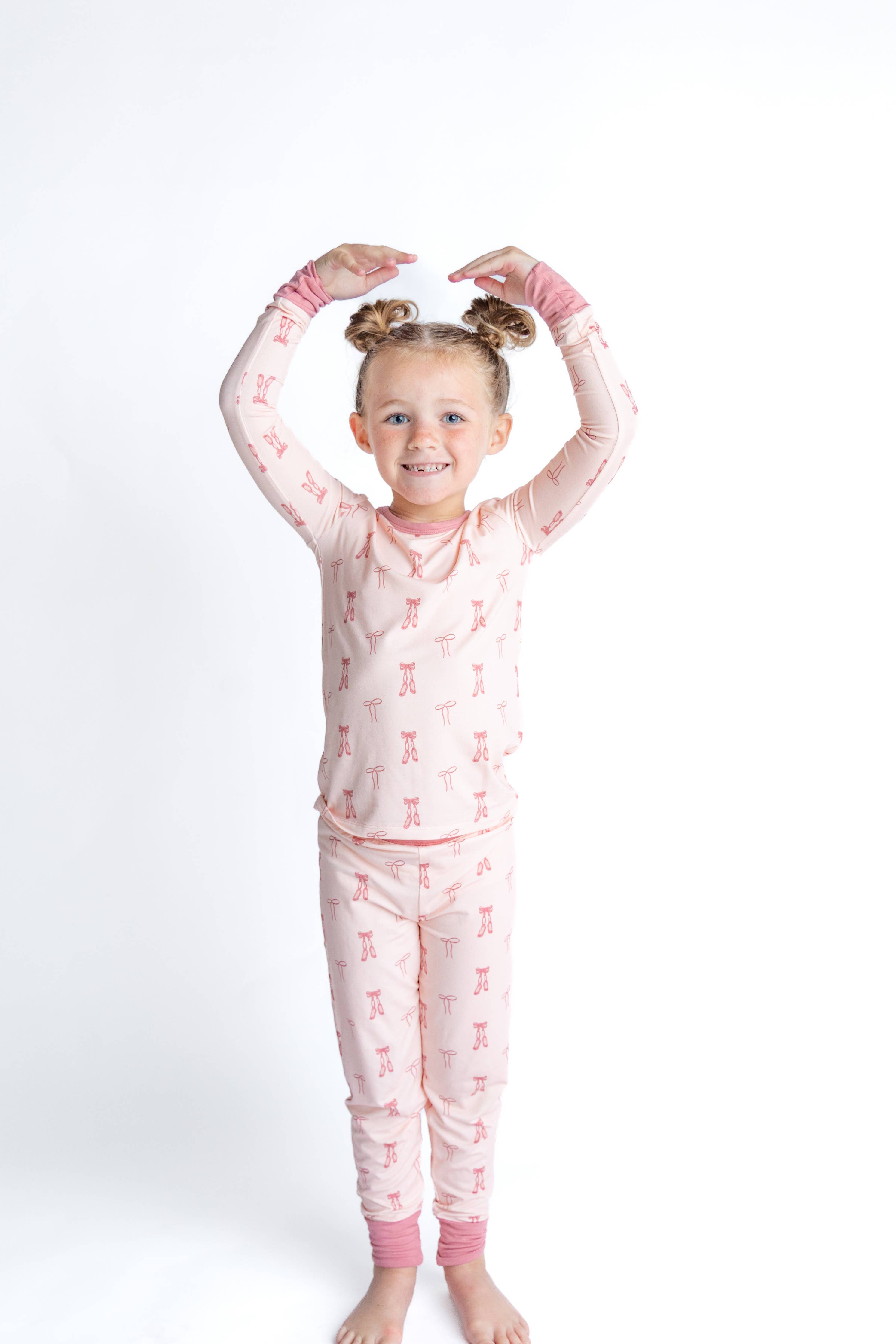 Ballet Blush Bamboo Pajama Set