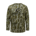 Long Sleeve Camo Bottom Land Shirt UPF 50 Shirt